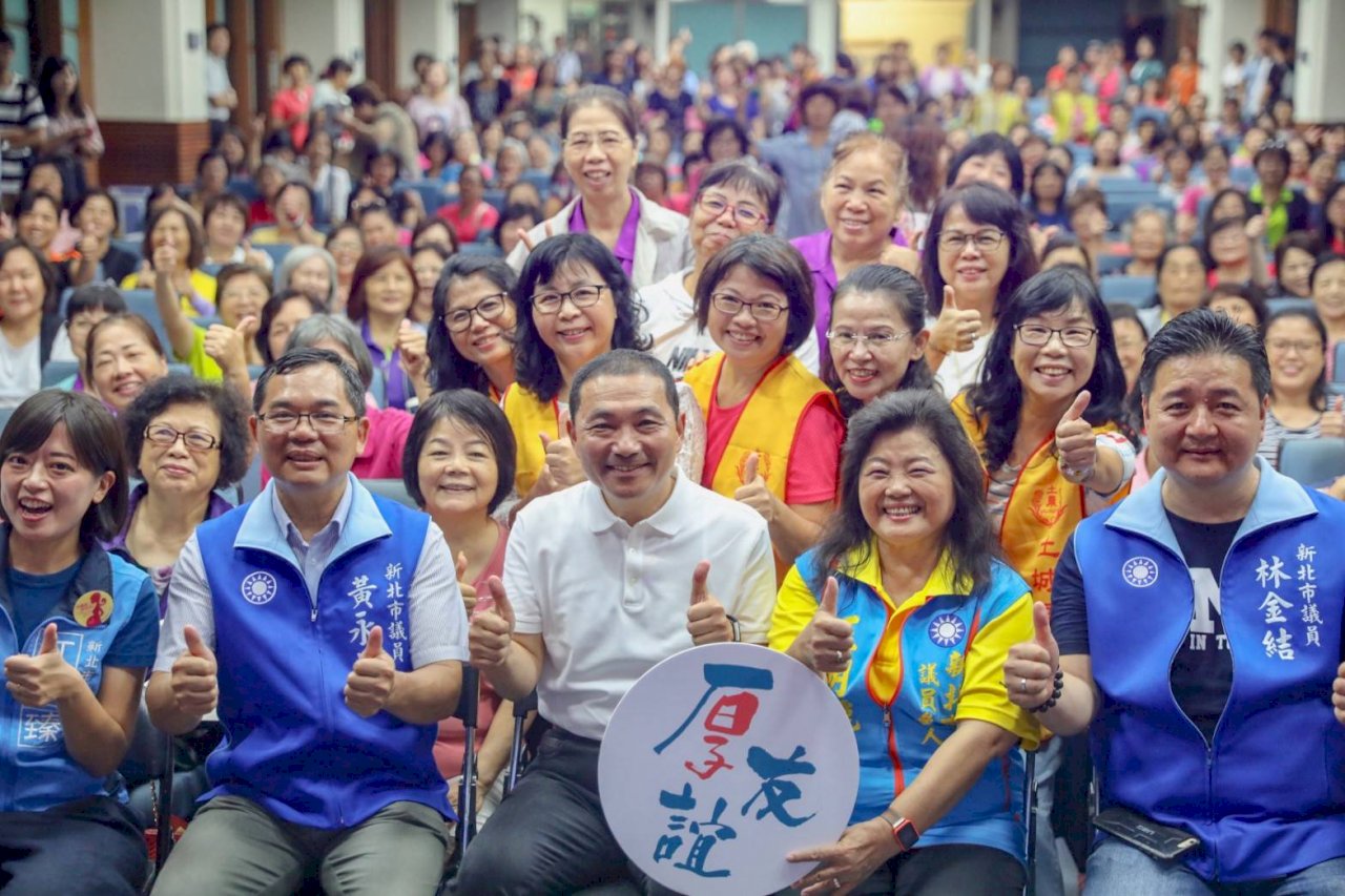 參選為終止惡鬥 侯友宜：我只有國家的顏色
