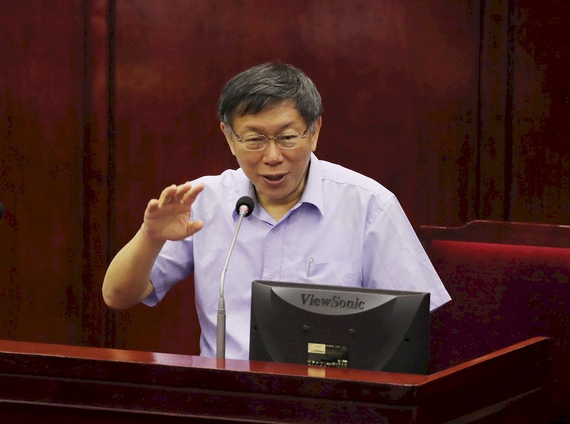 柯文哲：不是搞農運 吳音寧用臉書溝通很怪