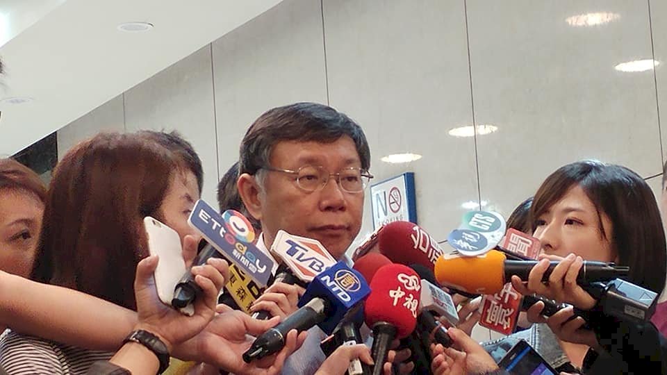 對愛家公投態度？ 柯文哲：人民有不表達的自由