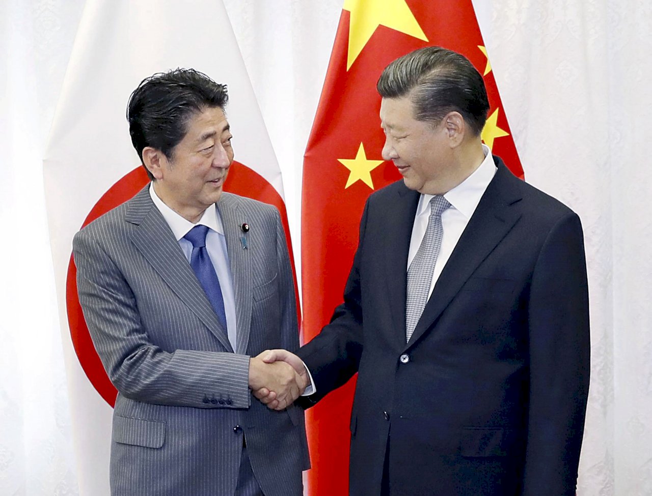 安倍將訪中 日抗議中艦進入釣島海域