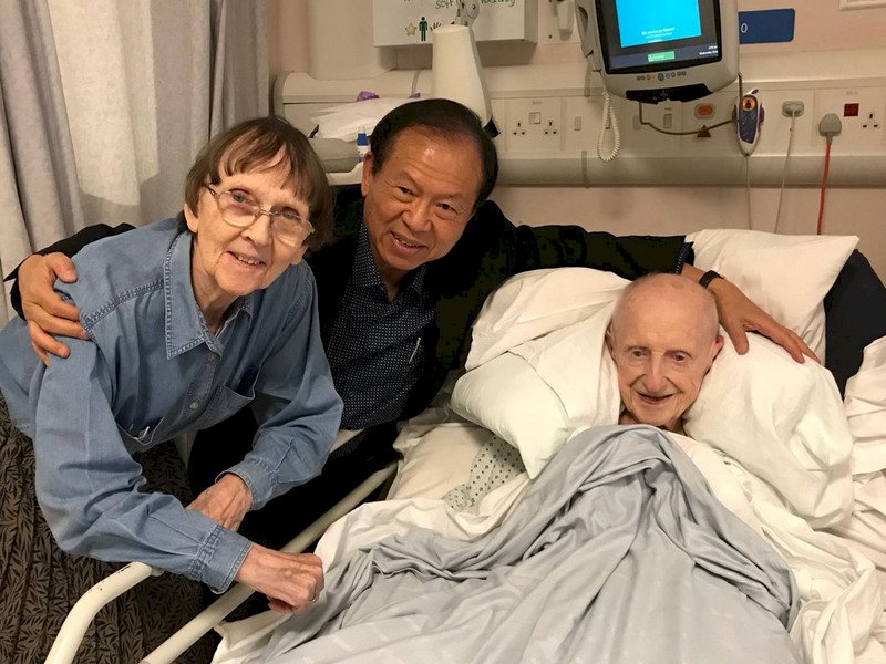 英國二戰老兵辭世 遺願中華民國國旗覆棺