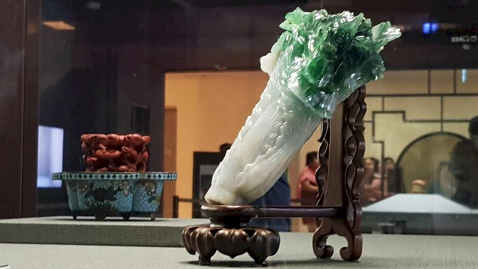 故宮人氣國寶「翠玉白菜」 年底現身台中花博