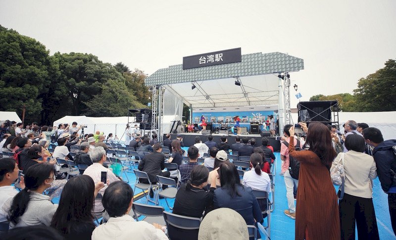 台灣駅進駐上野公園 東京同步台灣文創