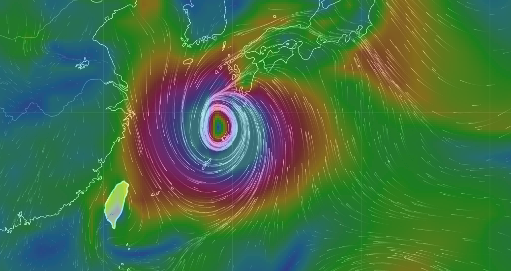潭美狂掃沖繩後恐撲日本本島 當局籲民警戒