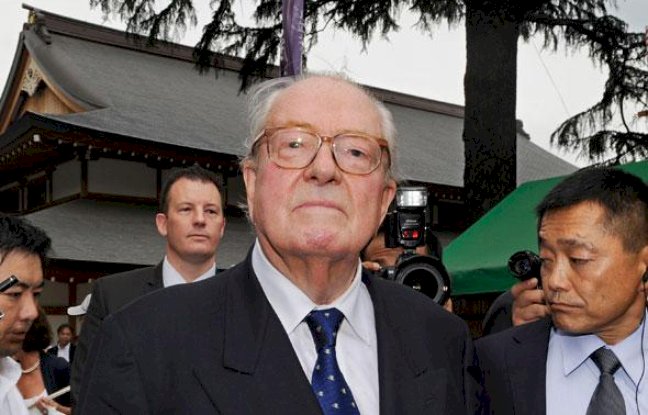 法國爭議極右派領袖尚馬力．雷朋逝世 享耆壽96歲