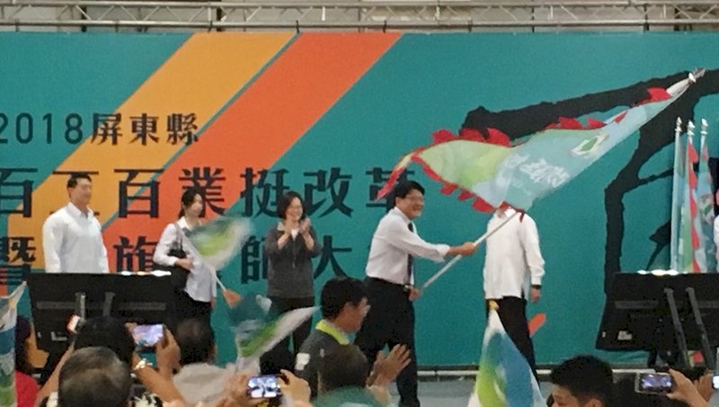 九合一選戰衝刺 民進黨六大助選團深入地方