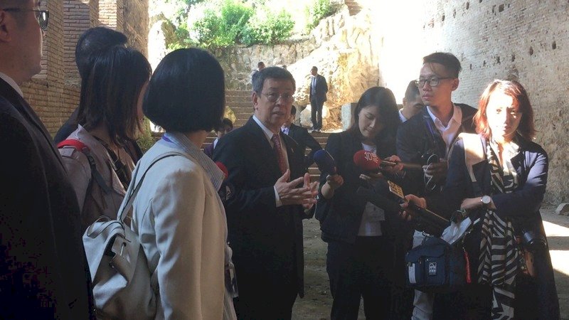 打破零合外交 陳建仁訪教廷高舉兩岸和平