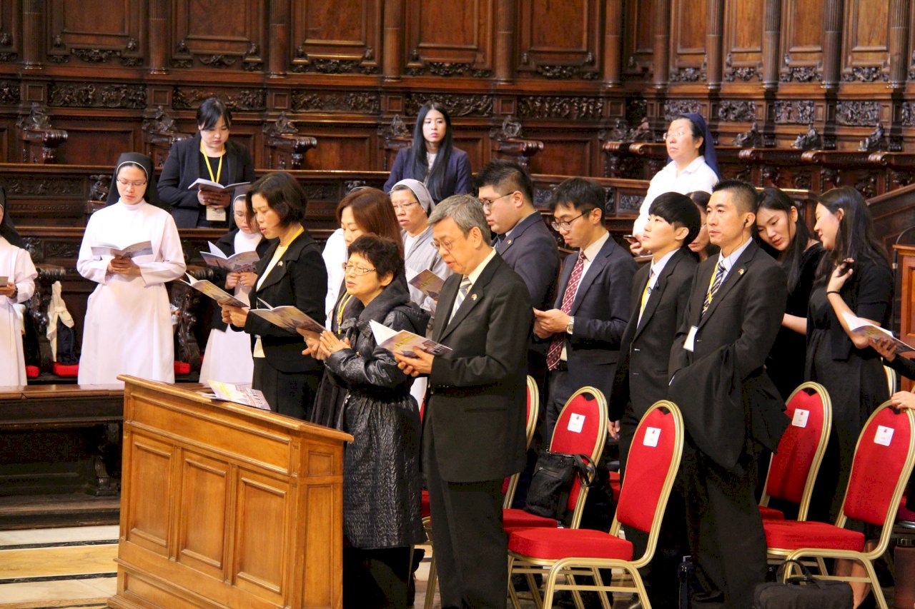 副總統：祈求聖光續照亮台灣 引領兩岸走向和平對話