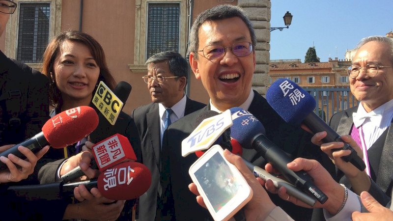 台梵邦誼深 陳建仁驚喜：教宗兩度問候蔡總統