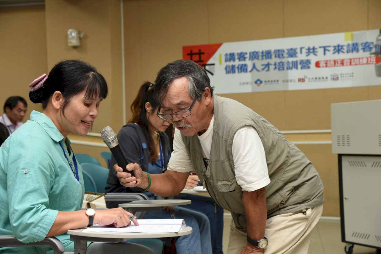 「共下來講客」 培訓客家廣播新「聲」代
