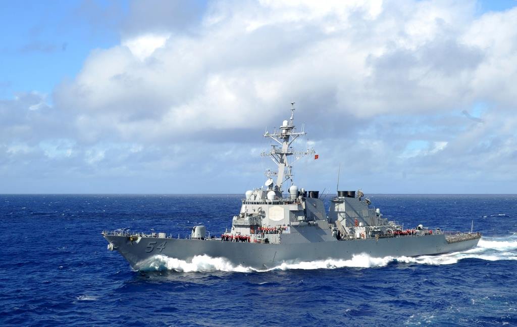 拜登上任以來第2次 美驅逐艦駛過台灣海峽