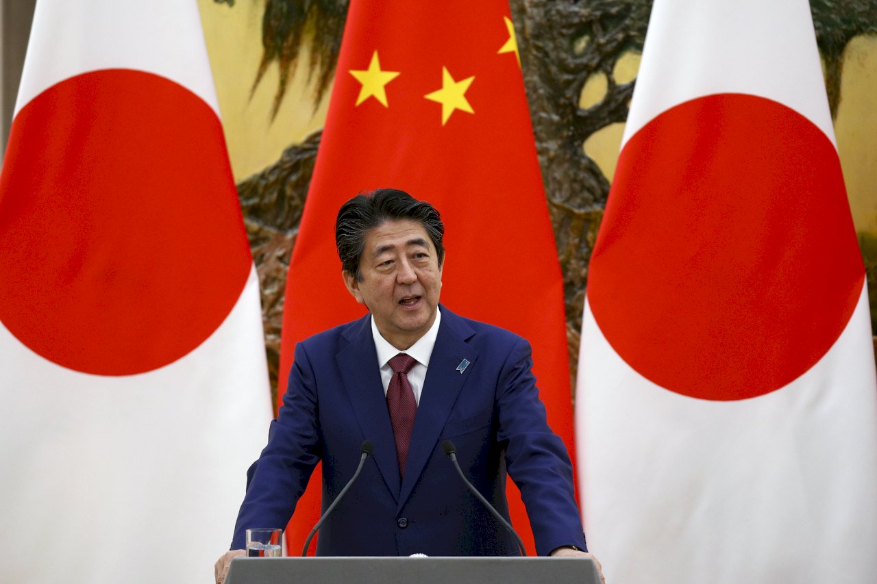 安倍晉三會習近平 盼展開新經濟合作