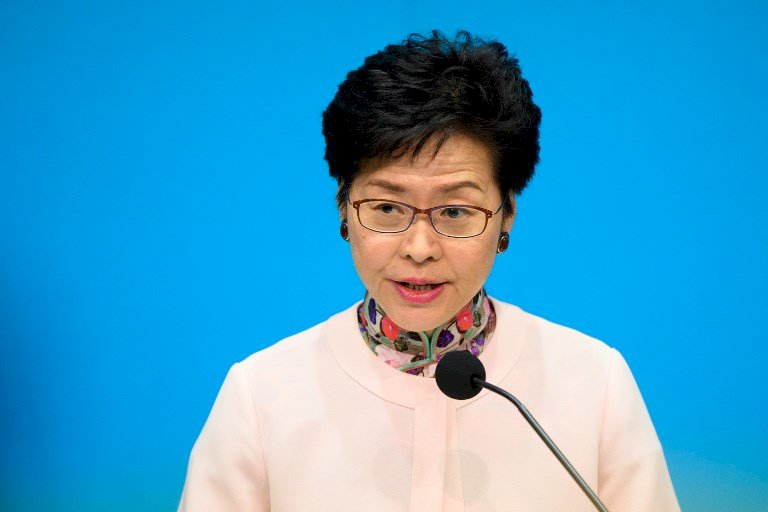港特首：不會撤回逃犯條例修訂草案