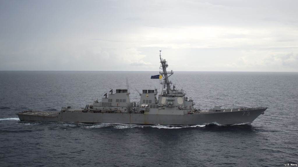 美中軍艦9月險些相撞更多細節曝光