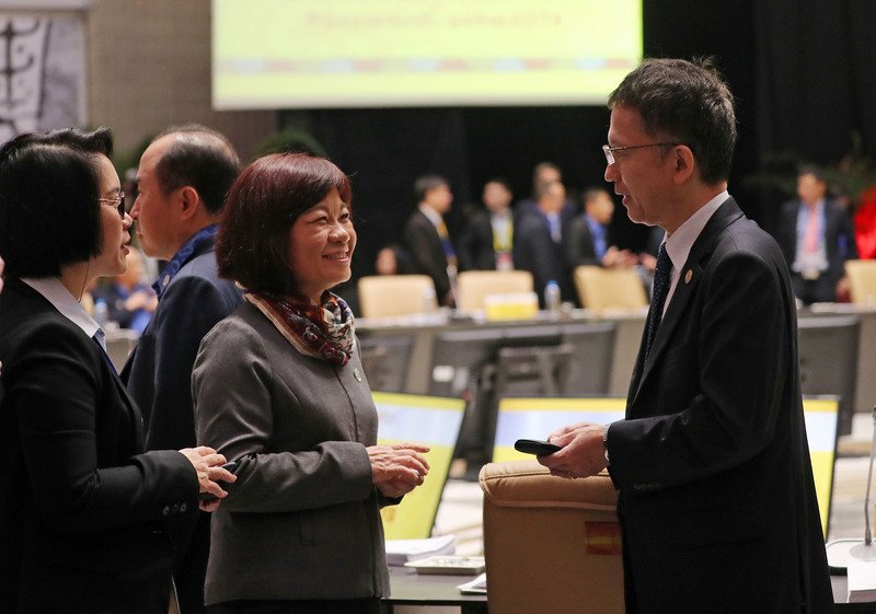 部長場邊互動 台開放度獲CPTPP成員肯定