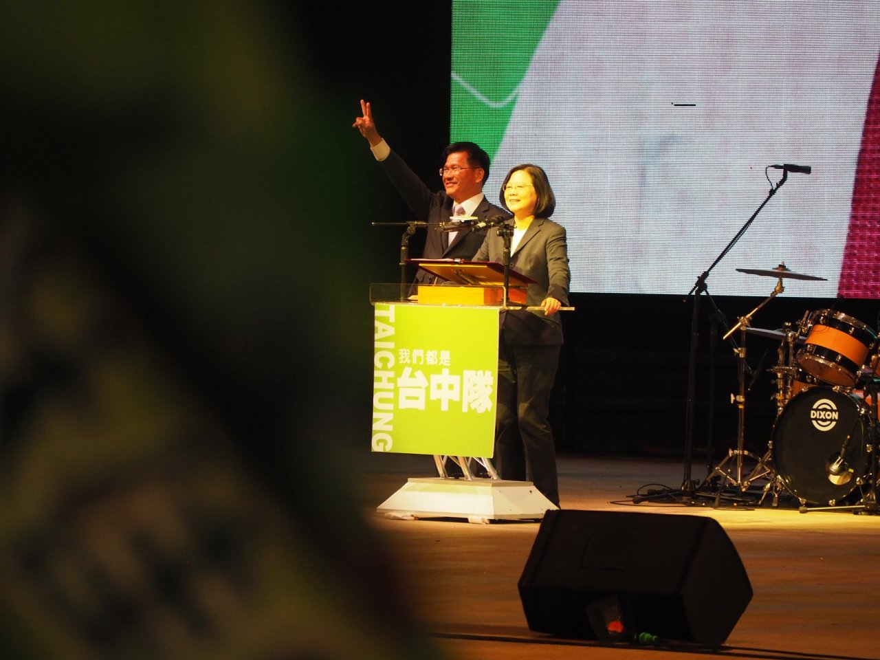 蔡英文讚「難纏市長」 林佳龍籲用選票肯定努力的人