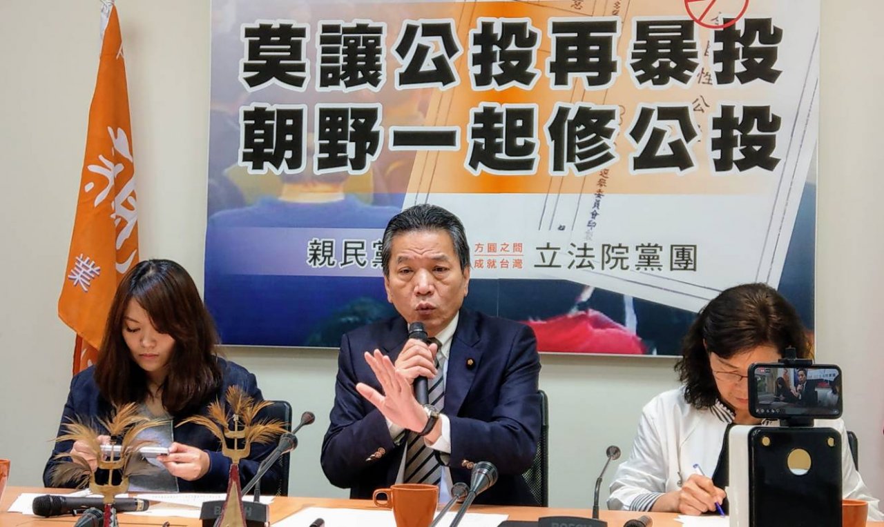 公投亂象多 親民黨團主張上修通過門檻