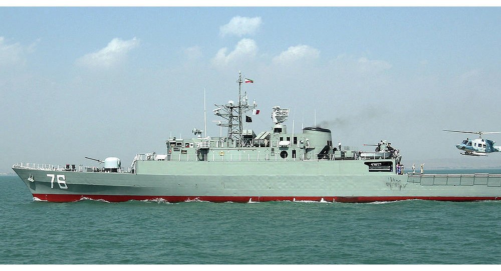 伊朗自製匿蹤驅逐艦 今在波灣啟用