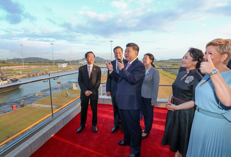 習近平訪巴拿馬後 中企拿下14億美元建設案