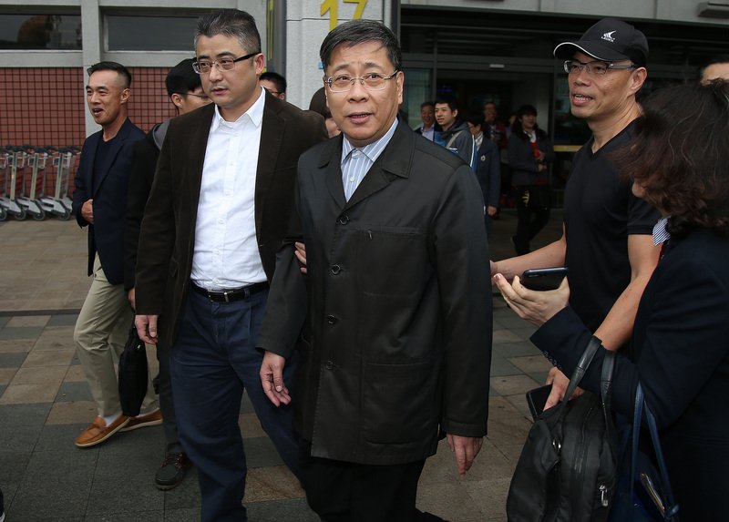 李文輝率踩線團抵台 處理雙城論壇前置事宜