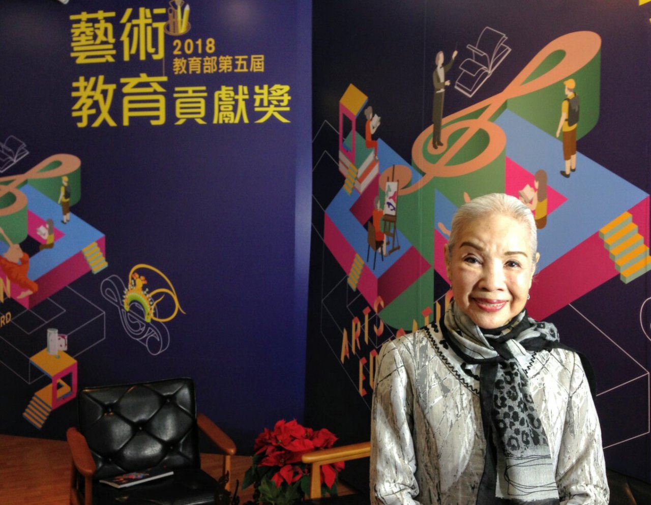 第一苦旦獲藝教終身獎 廖瓊枝盼打造台灣歌劇