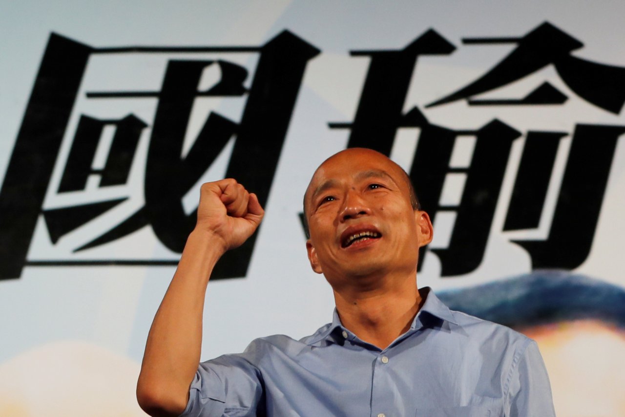 擔任王金平副手？韓國瑜妙回：他有說找禿頭嗎？