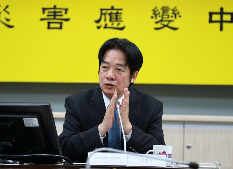 傳賴內閣明年1月總辭 政院：無相關訊息