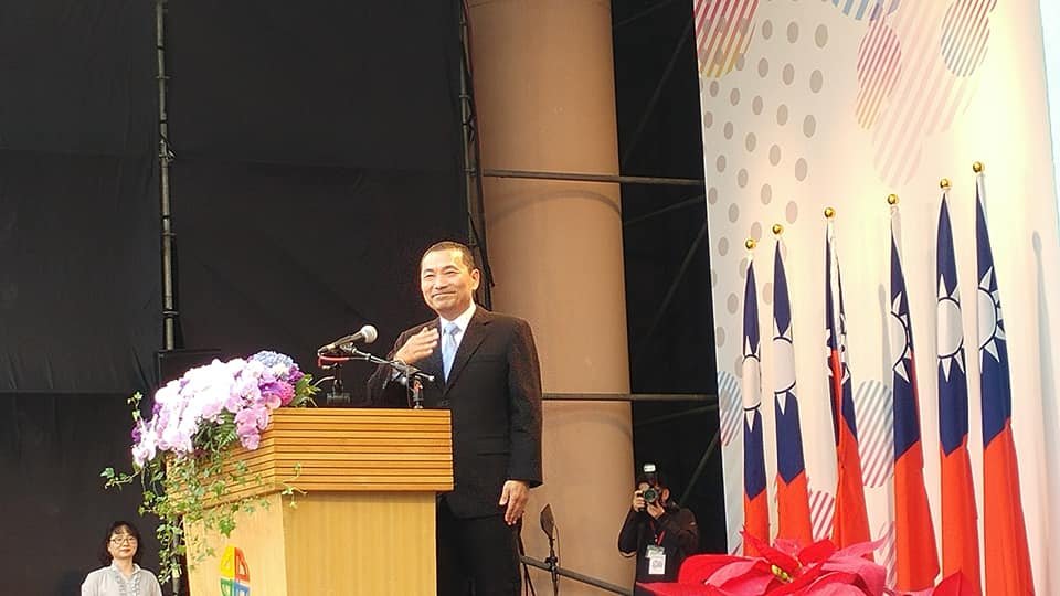 侯友宜宣誓就職 誓言接地氣 讓新北市民過好日子
