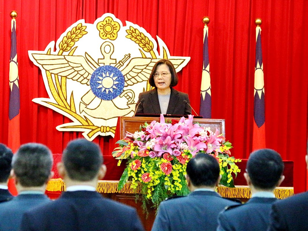 強化整體國防 總統：平時建立重層嚇阻能量