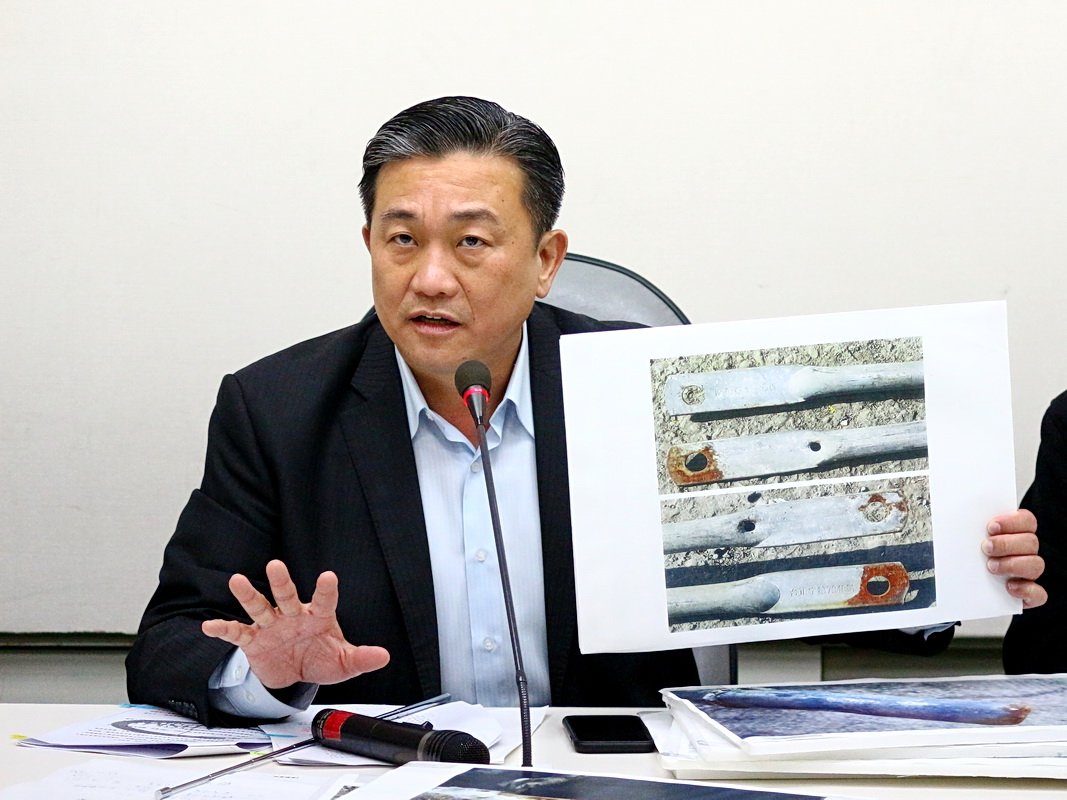 立委批鷹架防鏽標準降格 標檢局承諾再檢視