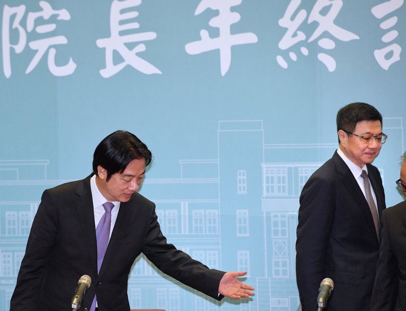 卓榮泰遞辭呈 賴揆：將挑重責大任