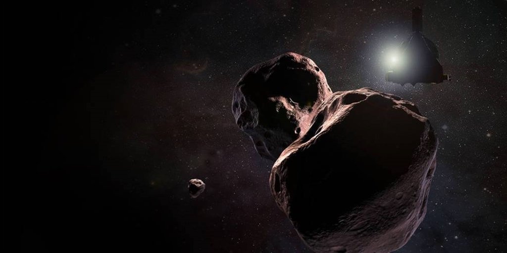 探索行星形成 NASA新視野號飛掠終極遠境