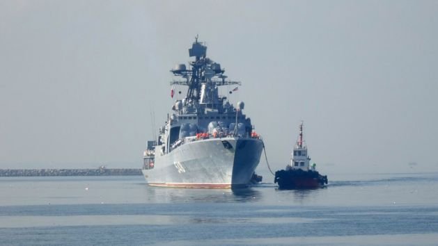 俄羅斯3軍艦新年訪菲 展現菲俄友誼