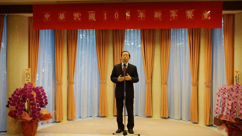 謝長廷新年會致詞 盼台日交流制度化