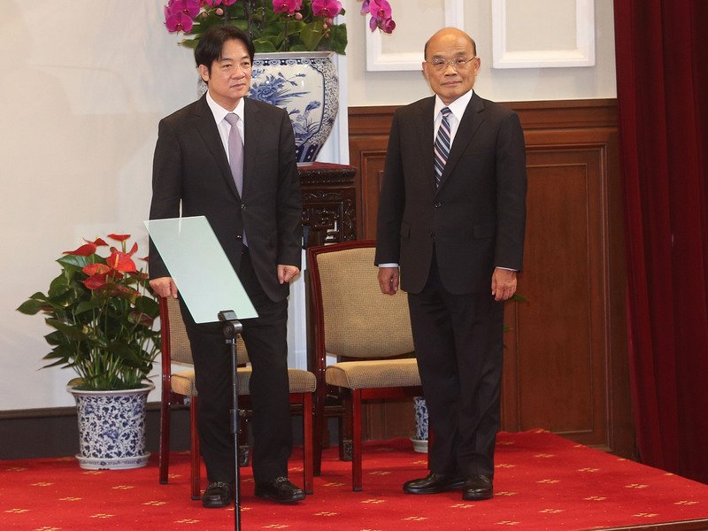 蘇貞昌組閣 民進黨盼無縫接軌 在野黨憂穩健但老面孔