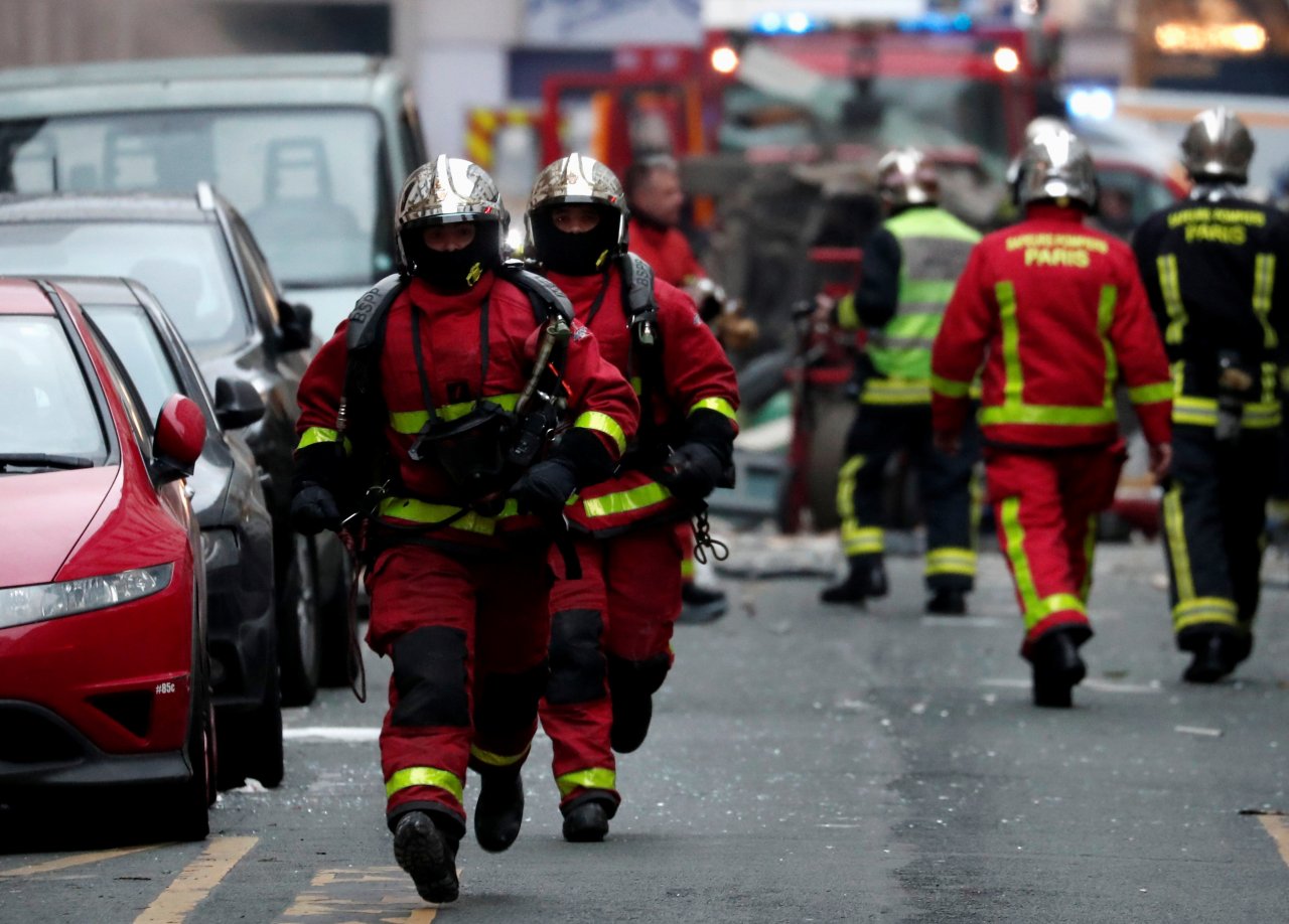 巴黎市中心強烈爆炸 消防員2死另有47傷