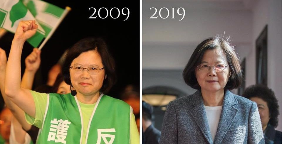 10年挑戰！蔡總統跟上流行 網友讚爆