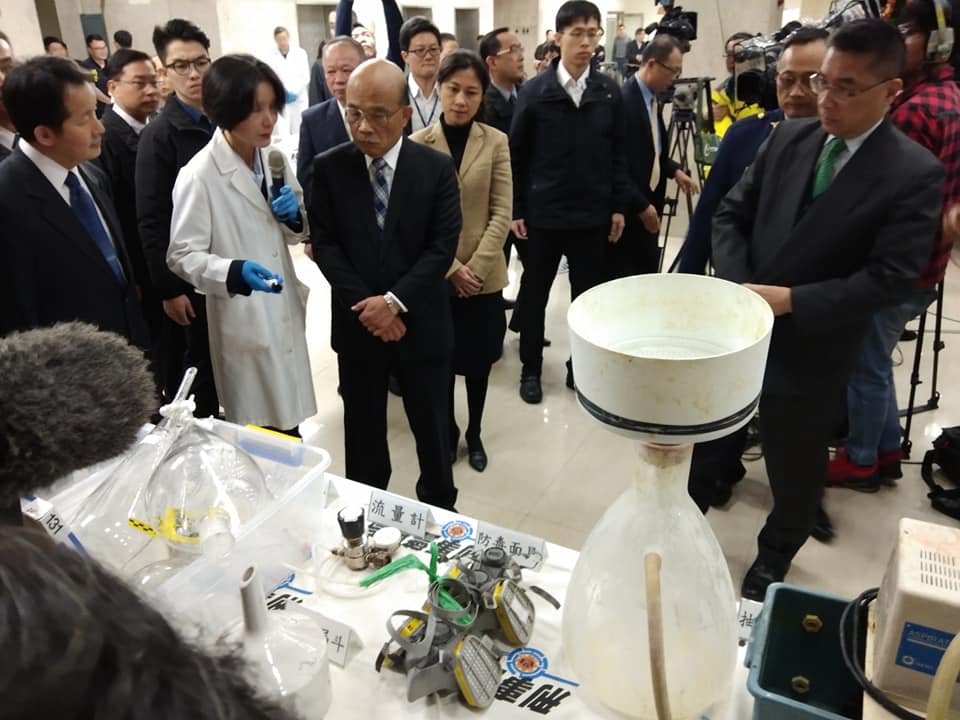 合法化學原料轉製K他命 蘇揆：檢討進口流程