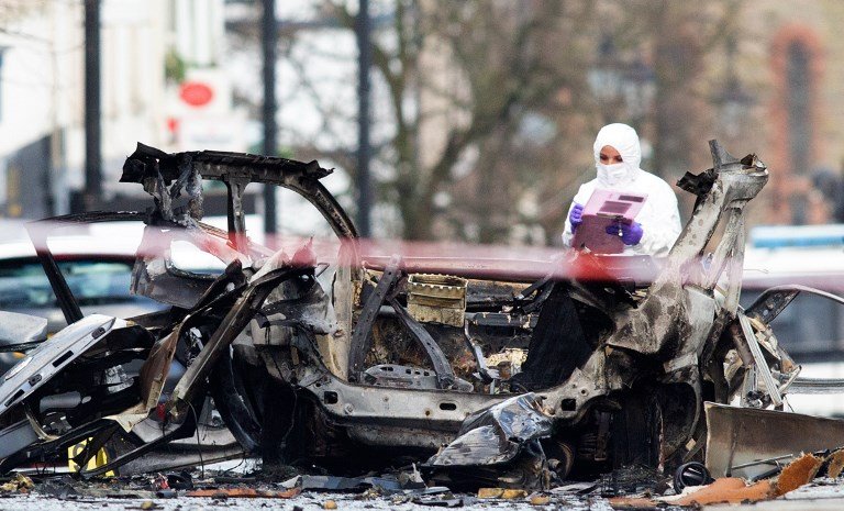 北愛傳汽車炸彈爆炸 警認新愛爾蘭共和軍所為
