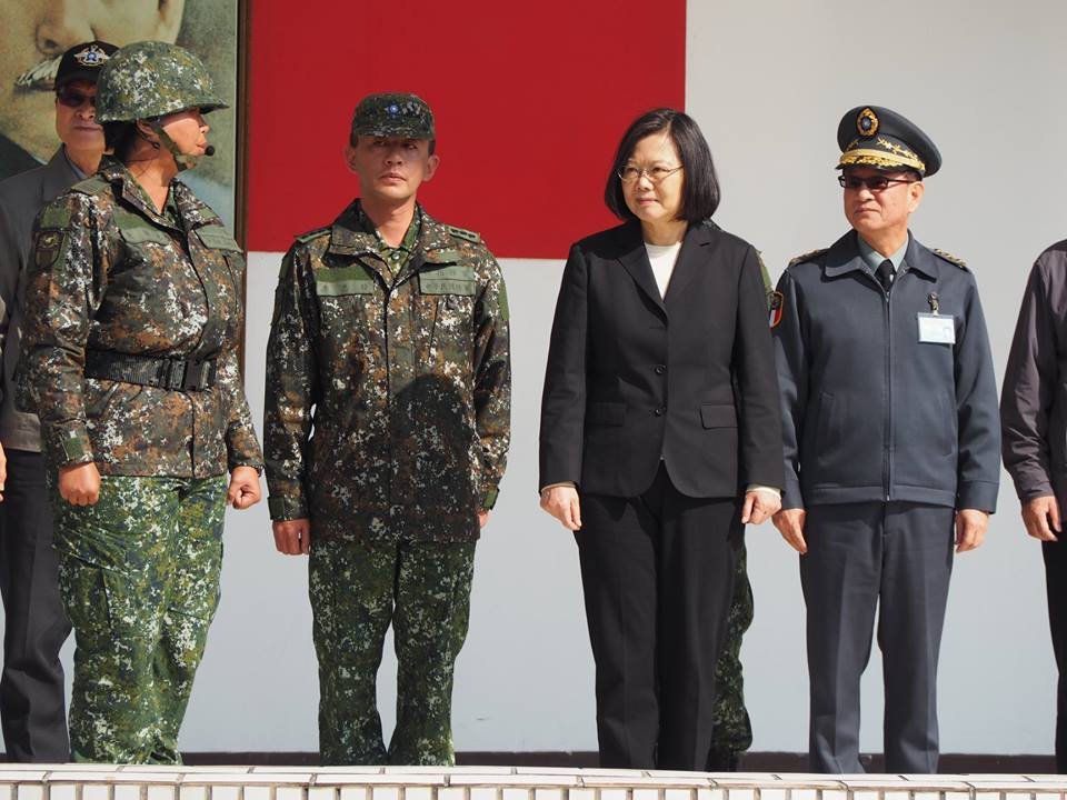 肯定工兵救災身影 蔡總統讚引以為榮