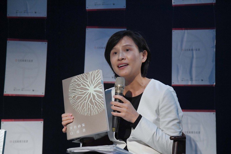 鄭麗君出席論壇心情似期中考 留任落實文化政策