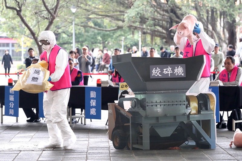 非洲豬瘟11月底演習 地點隨機  縣市政府面臨考驗