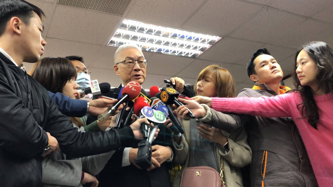 黨內拱韓選總統 吳敦義：我態度開放