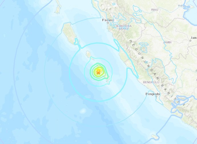 印尼西部海域6.1地震 未發布海嘯警報