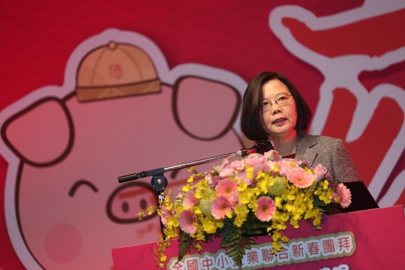 迎企業回台 蔡總統：政府3箭展雙臂