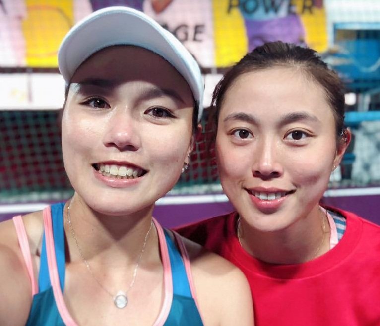 杜哈女網賽扳倒美西聯軍 詹詠然詹皓晴晉4強
