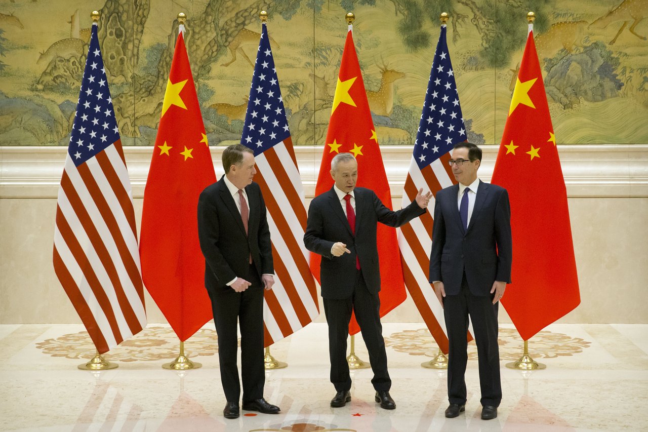 中美通話 就第一階段貿易協議事項保持溝通