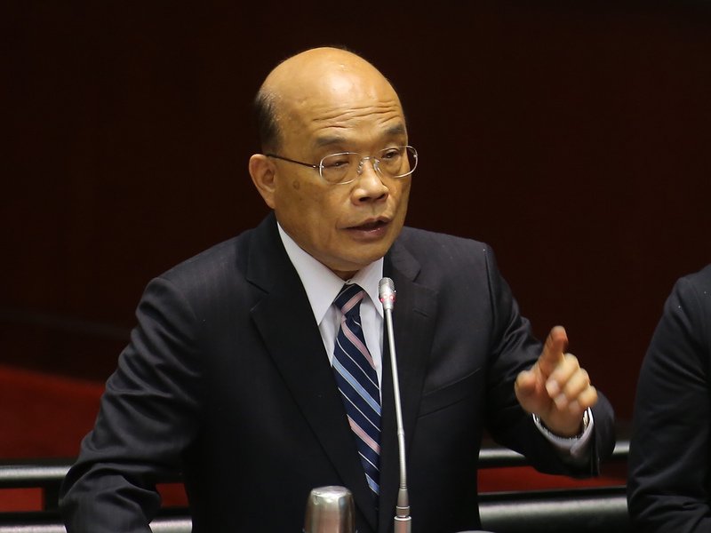 蘇揆：對台最沒善意的就是中國