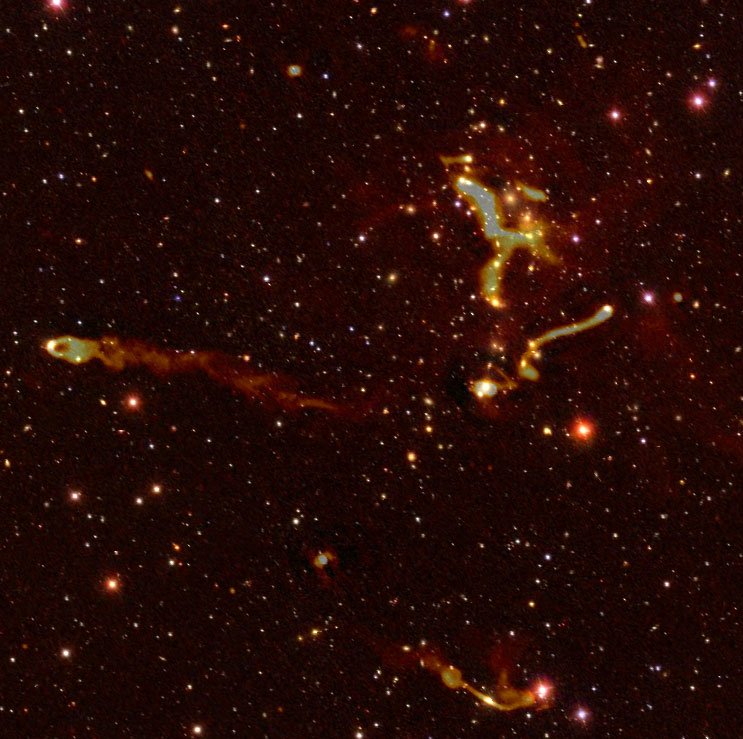 新宇宙圖 從未見過30萬個星系現蹤
