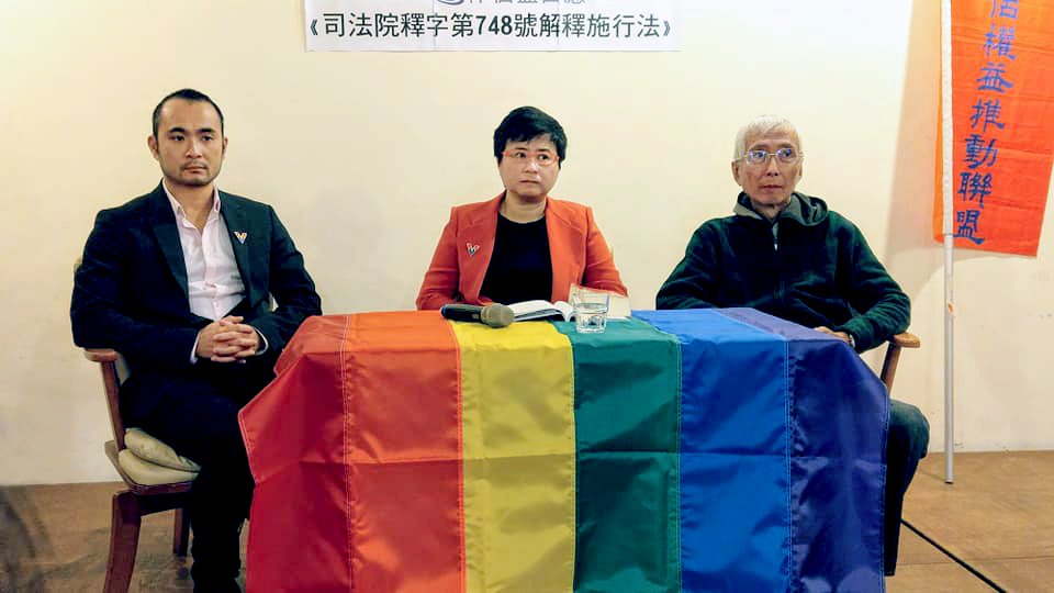 同婚專法出爐 祁家威打85分盼盡快施行